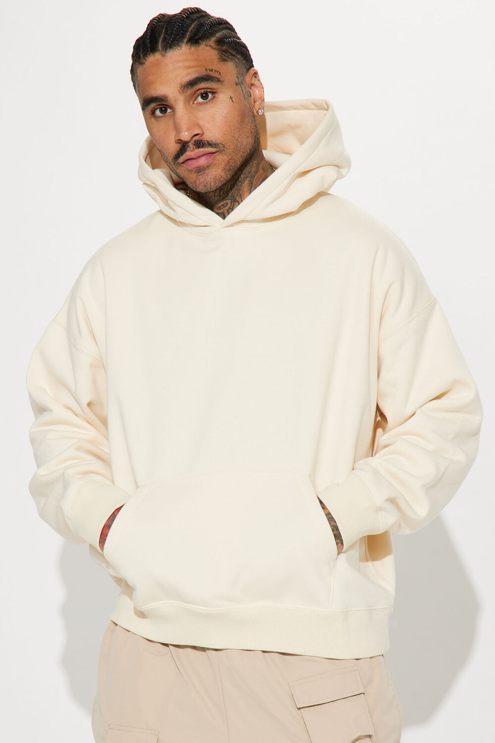 

Худи Fashion Nova FNMH700, кремовый