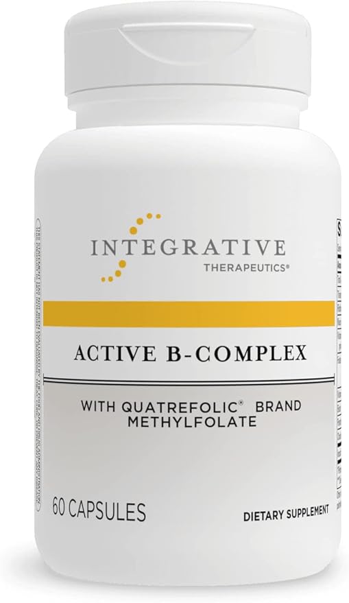 Комплекс витаминов группы B Integrative Therapeutics, 60 капсул комплекс витаминов группы b force factor 60 капсул