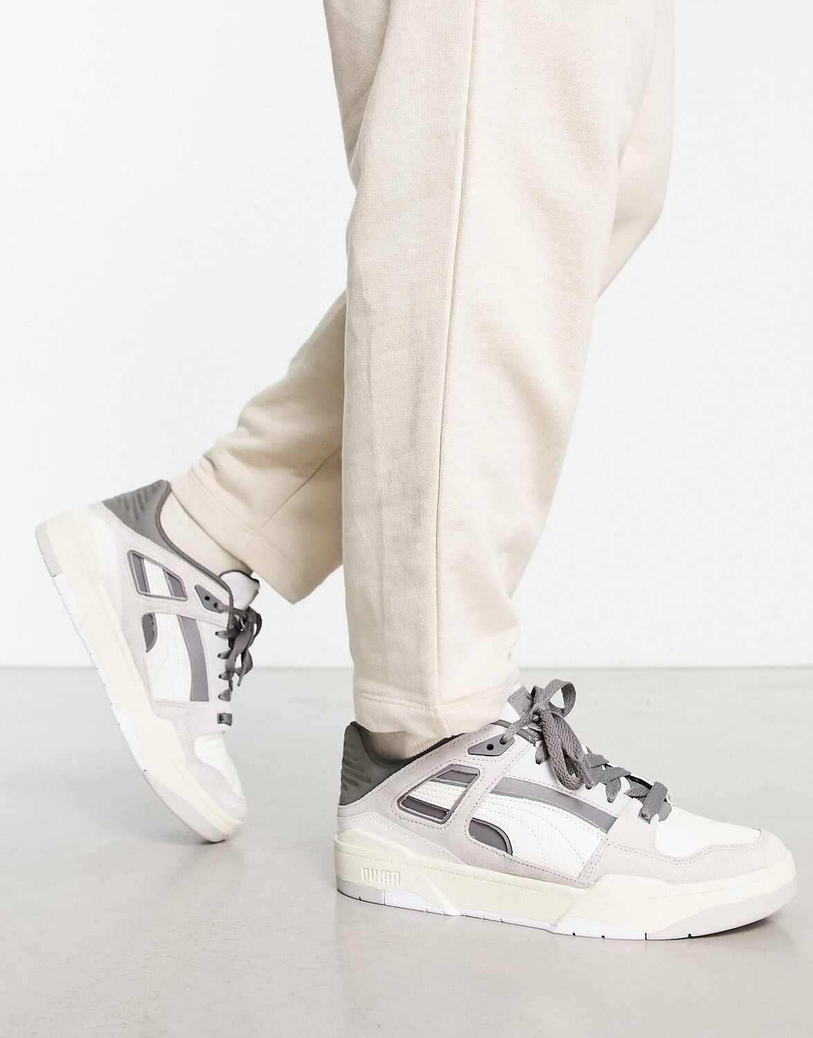 

Кроссовки Puma Slipstream, бело-cерый