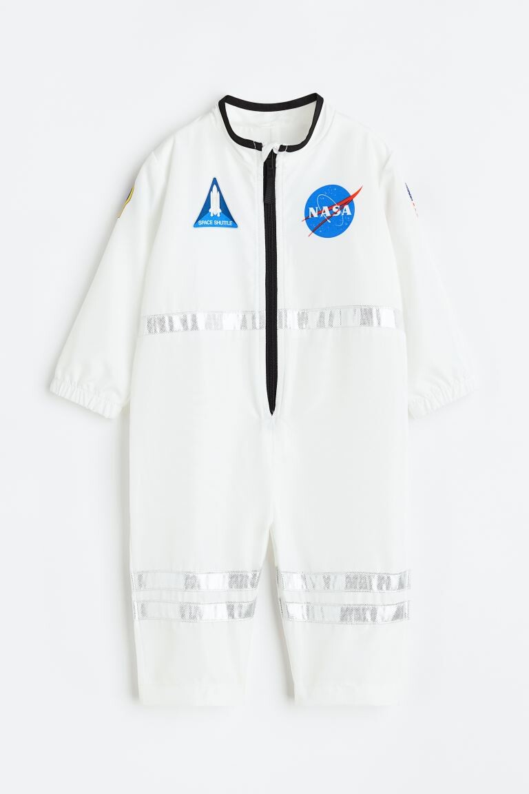 Костюм космонавта H&amp;M, белый/наса