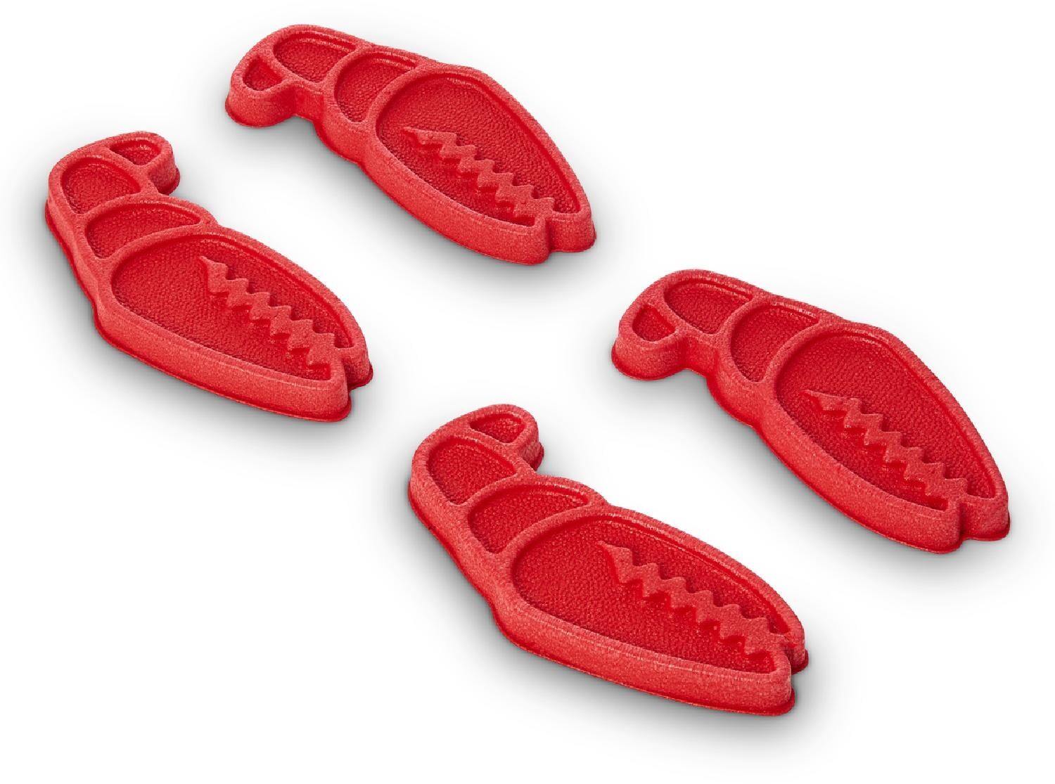 

Подушечки для ног Mini Claws - красные Crab Grab, красный