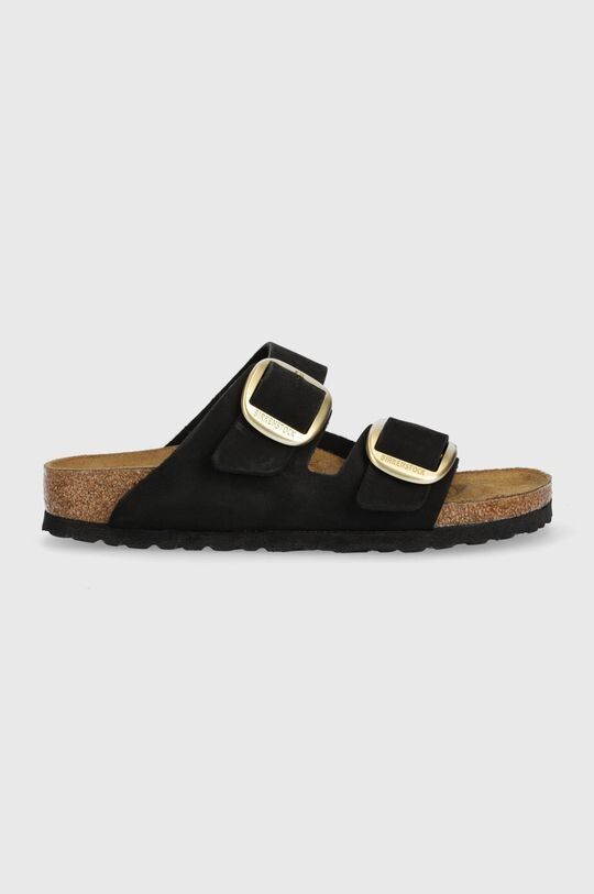 

Кожаные тапочки Аризона Birkenstock, черный