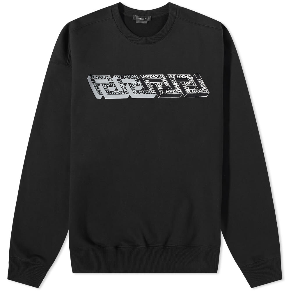 

Толстовка Versace Greca Logo Crew Sweat