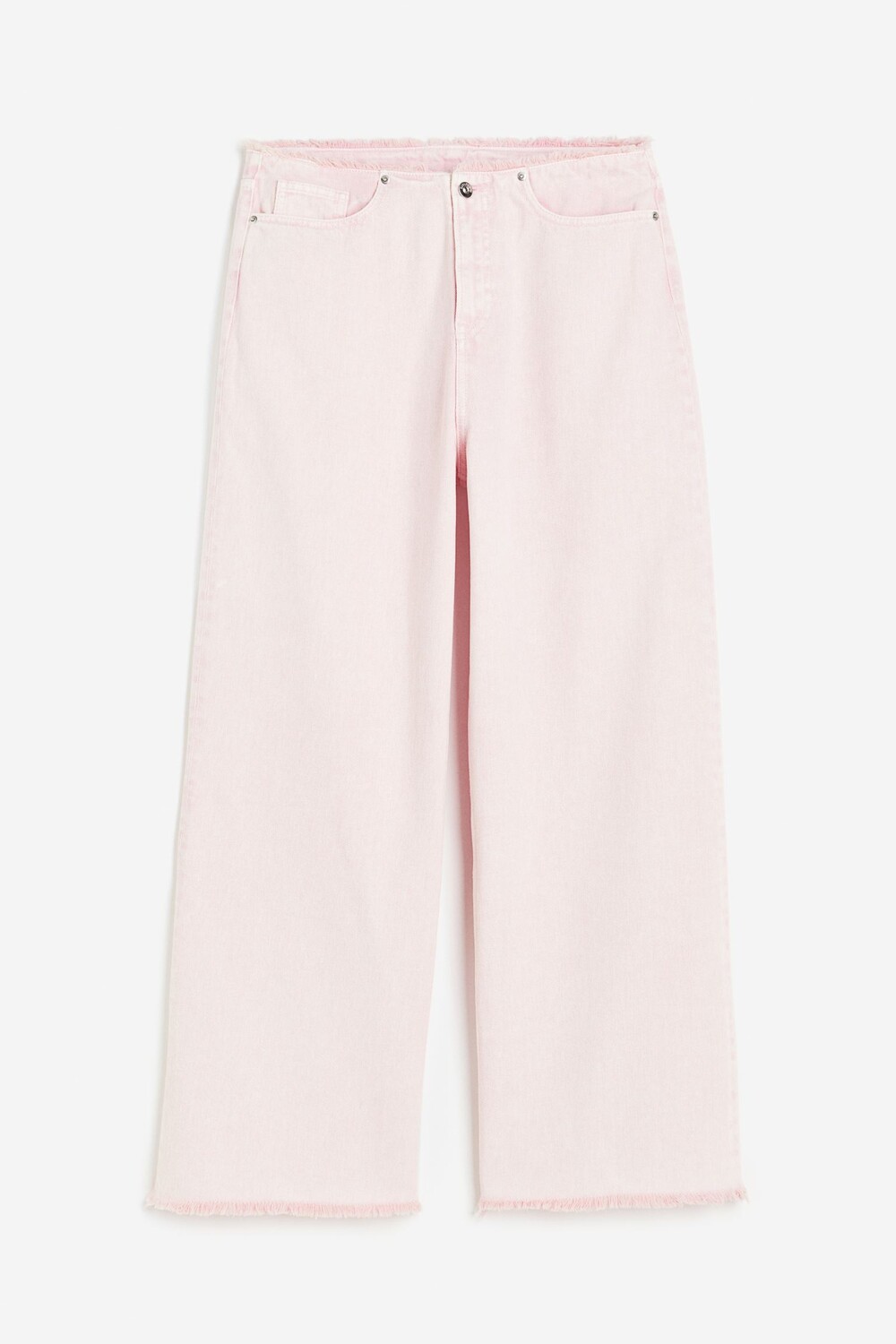 

Джинсы H&M Baggy Low, светло-розовый