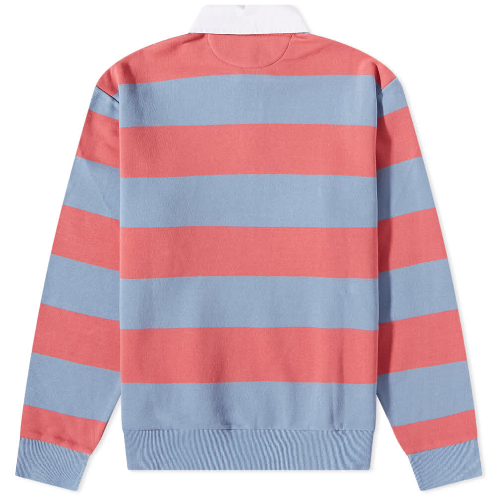 

Футболка Polo Ralph Lauren Kangaroo Pocket Striped Jersey Rugby Shirt