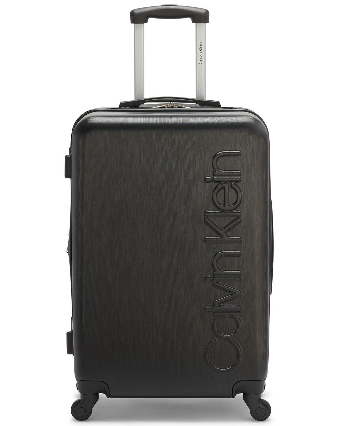Универсальный 25-дюймовый вертикальный багаж Calvin Klein, черный