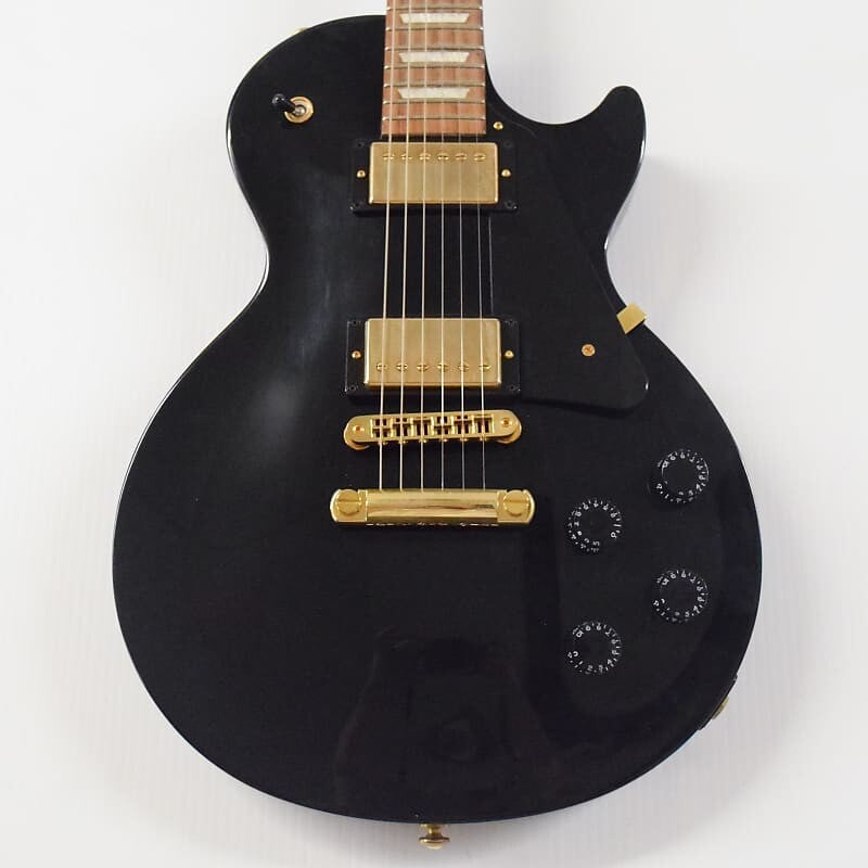 

Gibson Les Paul Studio Traditional — черное дерево, золотая фурнитура