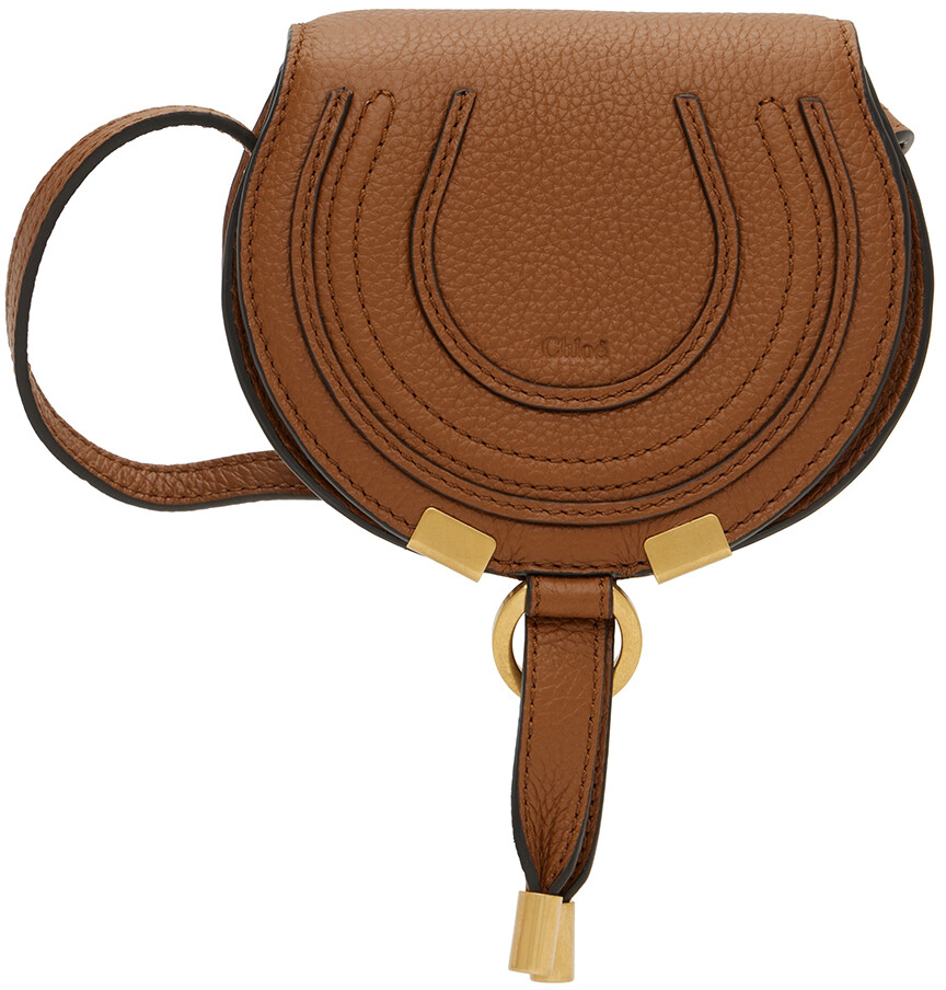

Седельная сумка Tan Nano Marcie Chloé