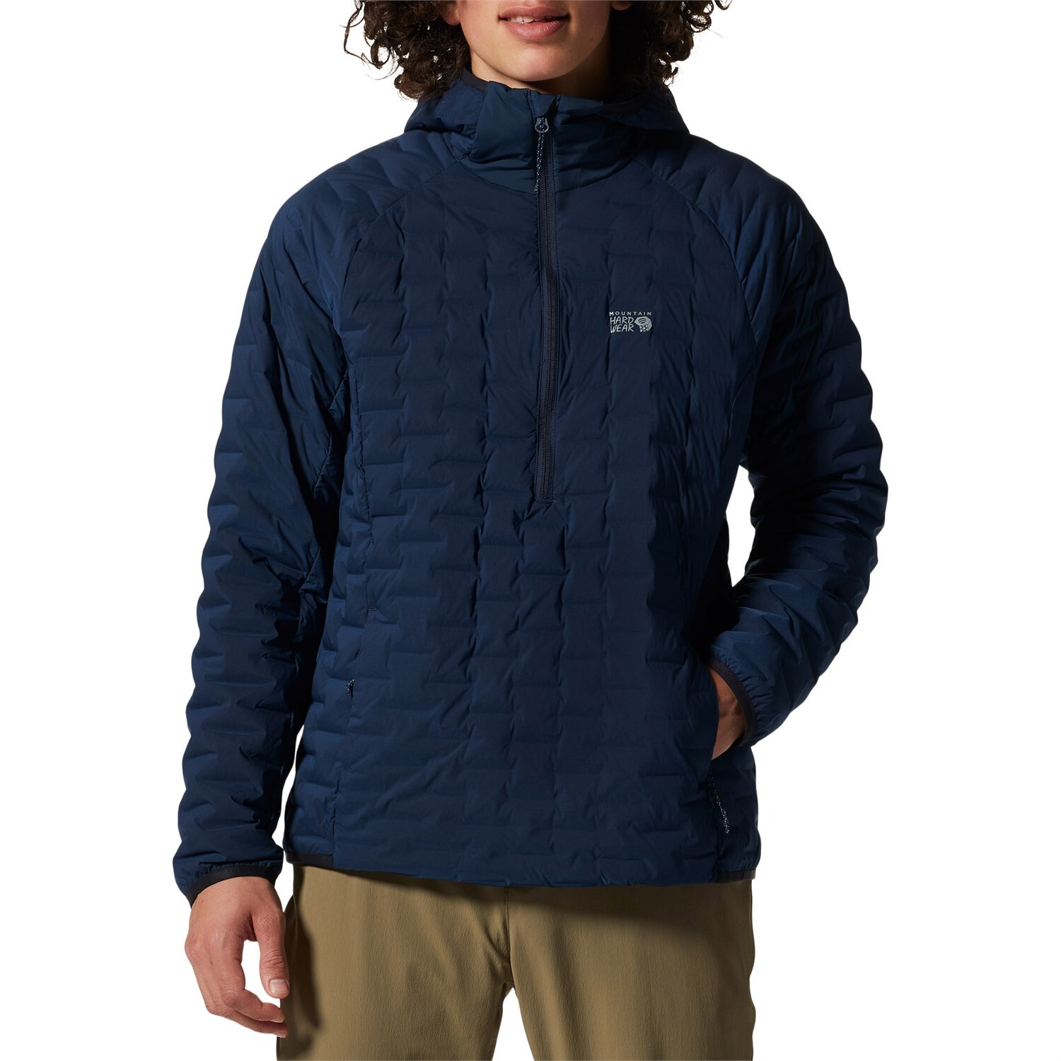 

Пуловер Mountain Hardwear StretchDown легкий, синий
