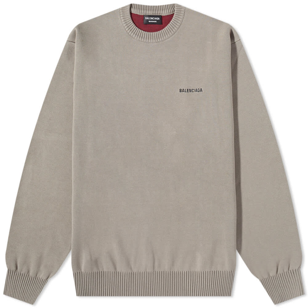 

Джемпер Balenciaga Logo Crew Knit