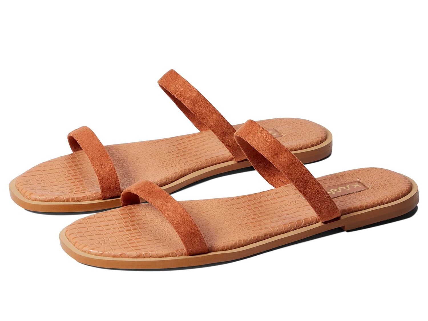 

Шлепанцы KAANAS, Julie Double Band Suede Slide