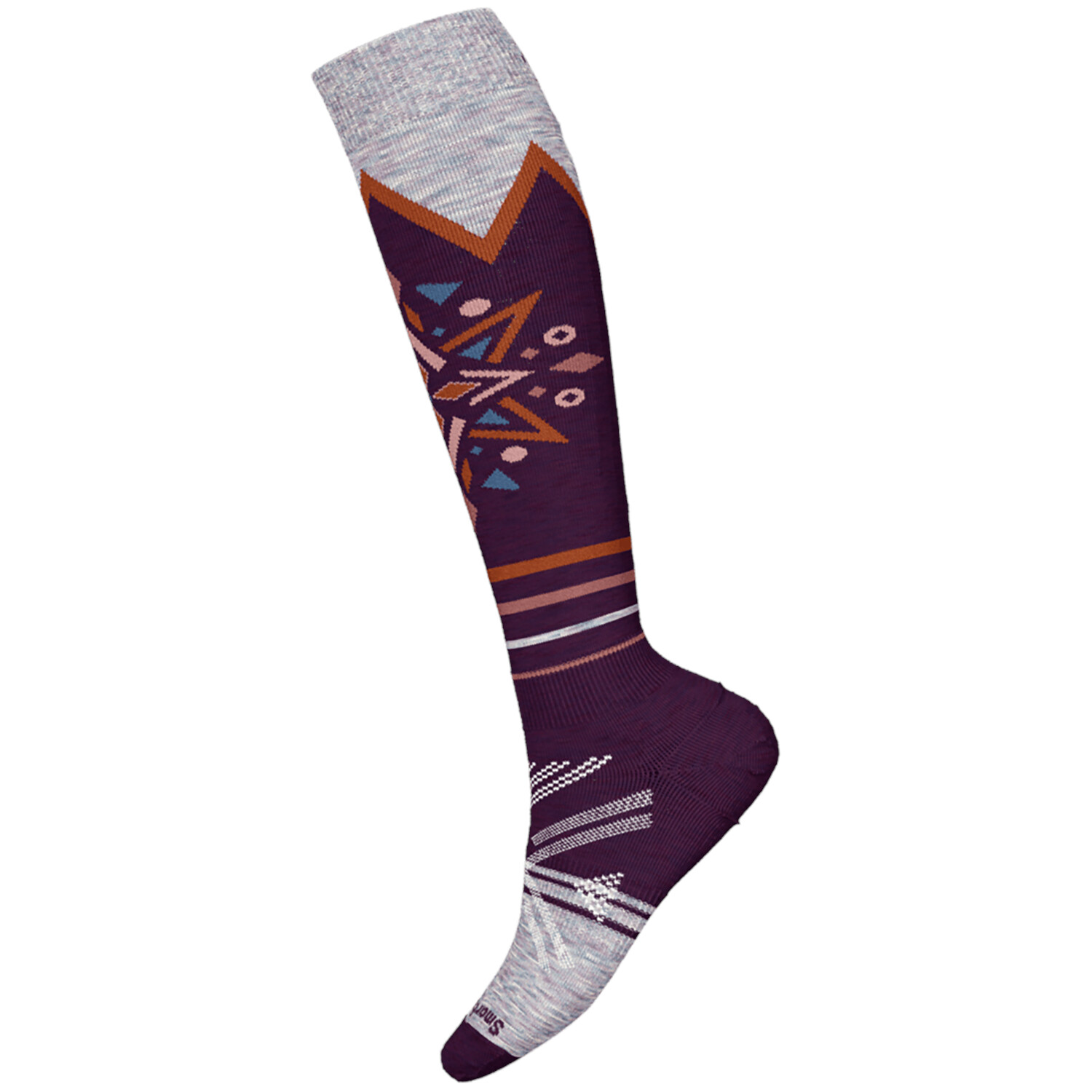 

Носки Smartwool Full Cushion Mountain Snowflake, красный