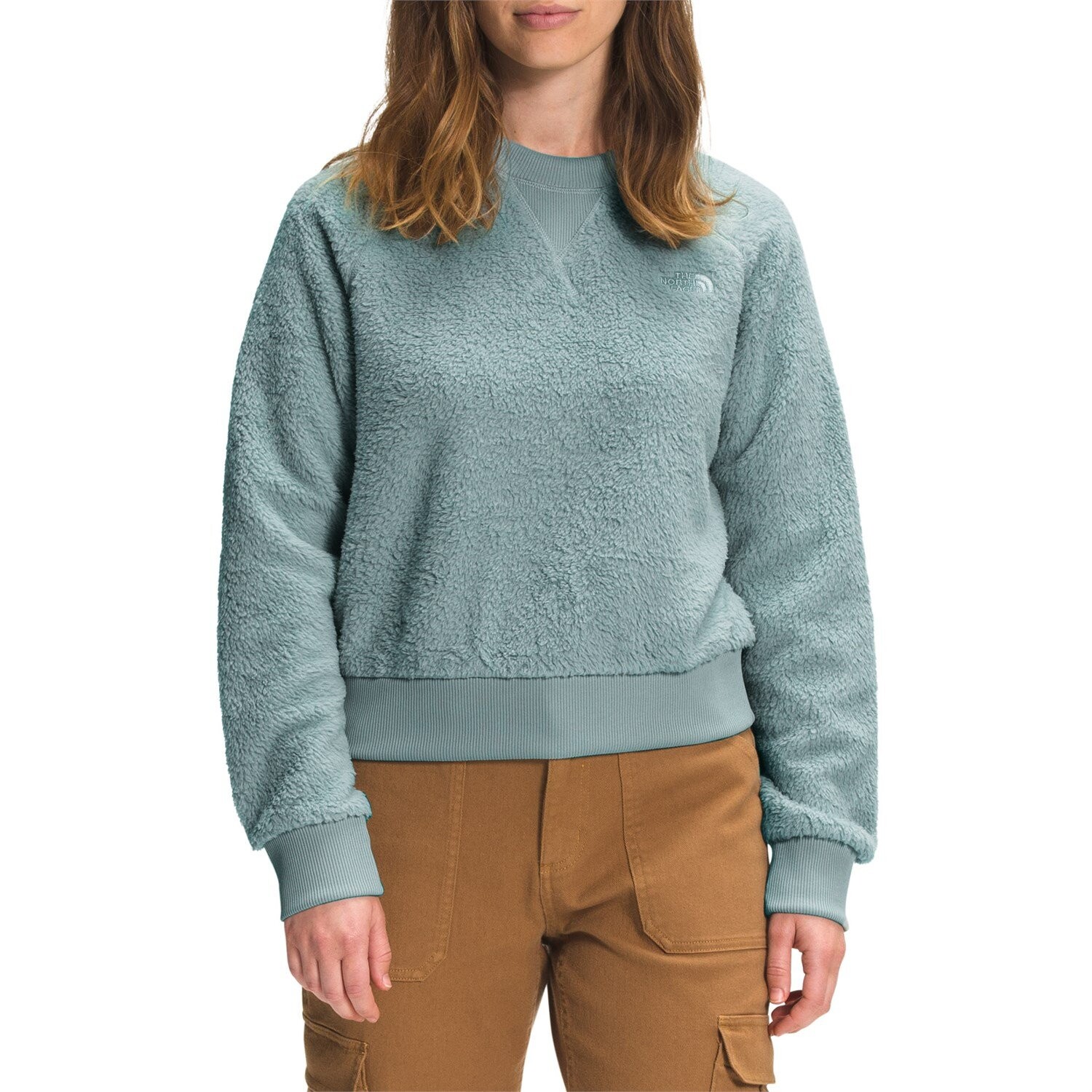 

The North Face Dunraven Sherpa Crew - женщины, синий