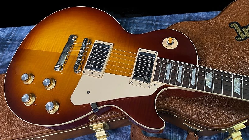 

НОВЫЙ ! 2023 Gibson Les Paul 60's Standard Iced Tea - официальный дилер - 9,7 фунта Les Paul Standard '60s