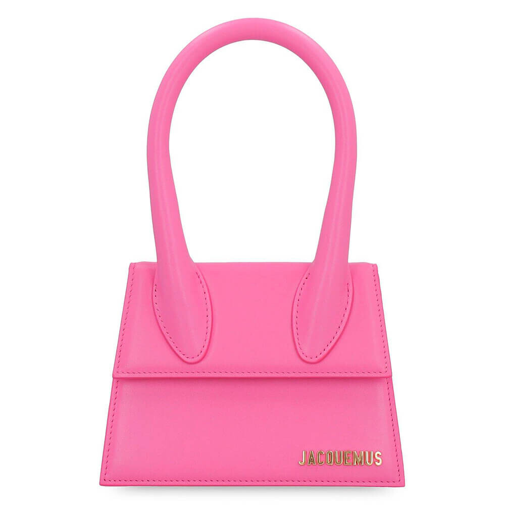 

Сумка-тоут Jacquemus Le Chiquito Logo Lettering Mini, розовый