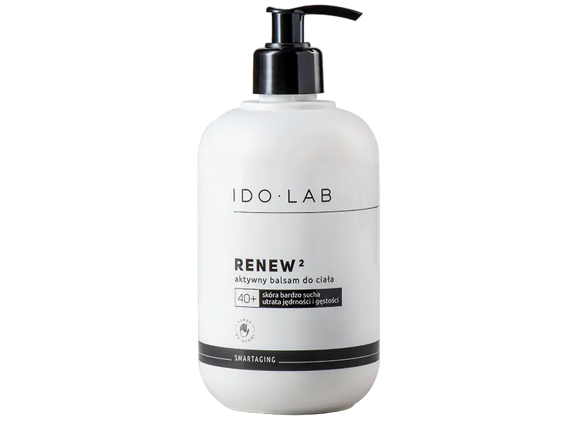 

Ido Lab Renew2 интенсивно увлажняющий активный бальзам для тела для зрелой кожи 40+, 500 мл