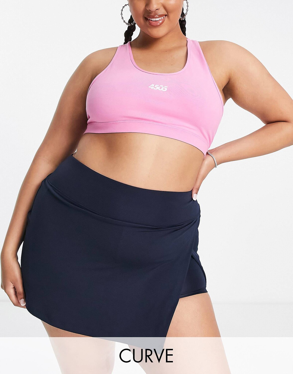 

Спортивная короткая юбка ASOS 4505 Curve