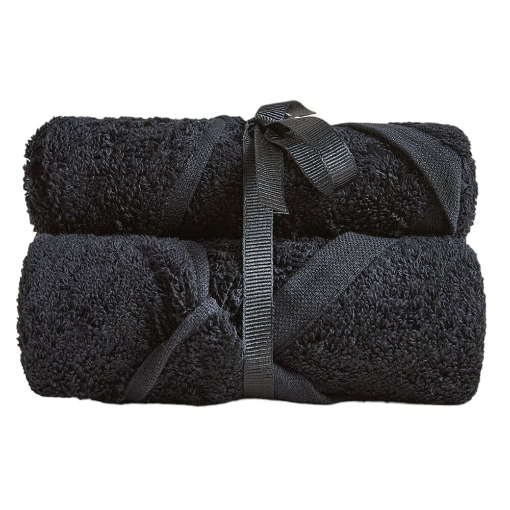 

Набор полотенец Zara Home Ecologically Grown Cotton, 3 предмета, черный