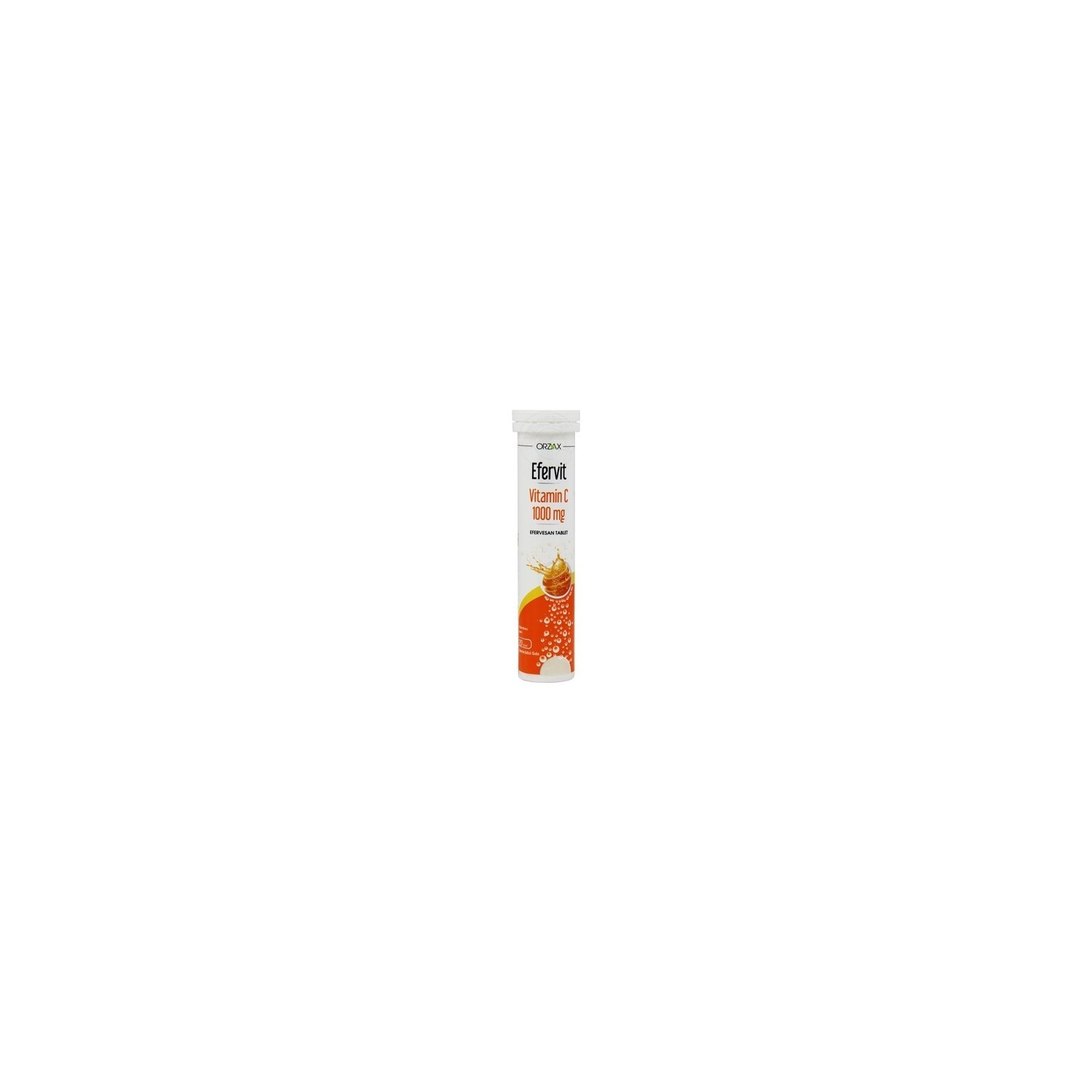 

Пищевая добавка Orzax Ocean Efervit Vitamin C 1000 мг, 2 упаковки по 20 таблеток