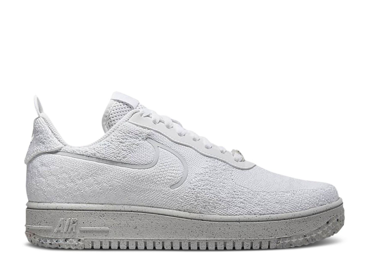 

Кроссовки Nike Air Force 1 Crater Flyknit Next Nature 'Triple White', белый