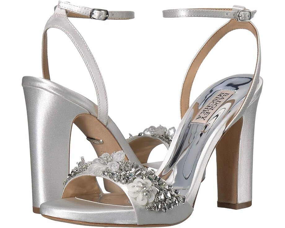 

Туфли Badgley Mischka Alexa, цвет Soft White Satin