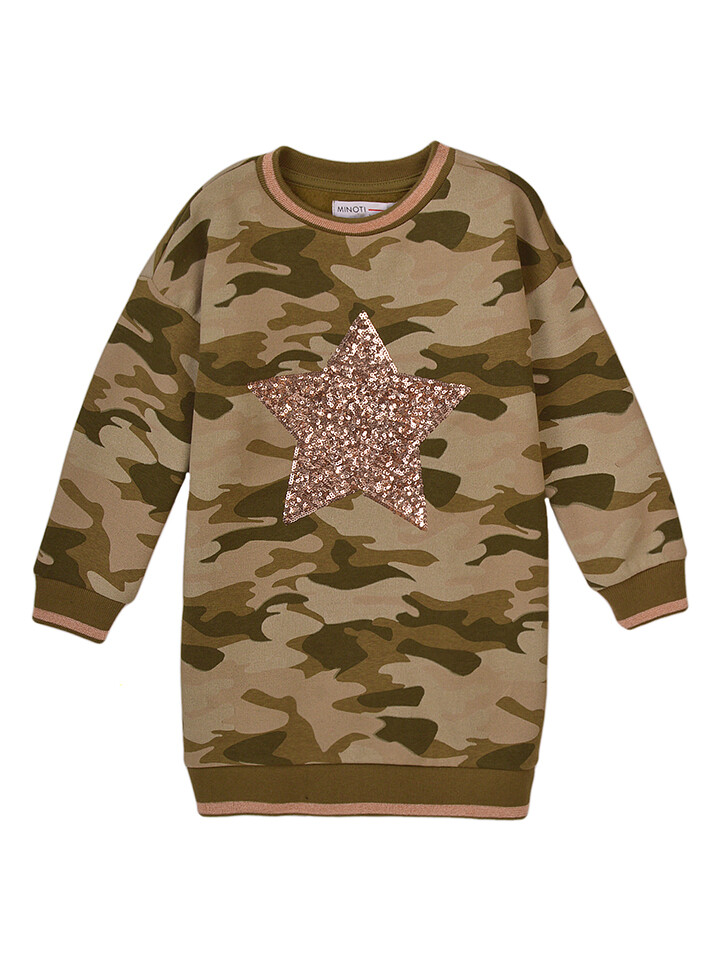 

Платье Minoti Sweat, хаки