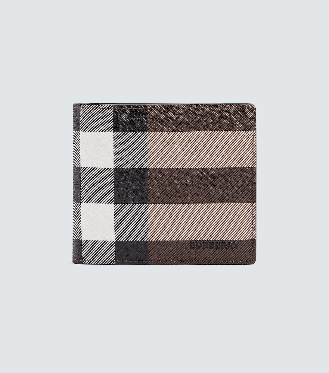 

Кошелек в клетку Burberry, коричневый
