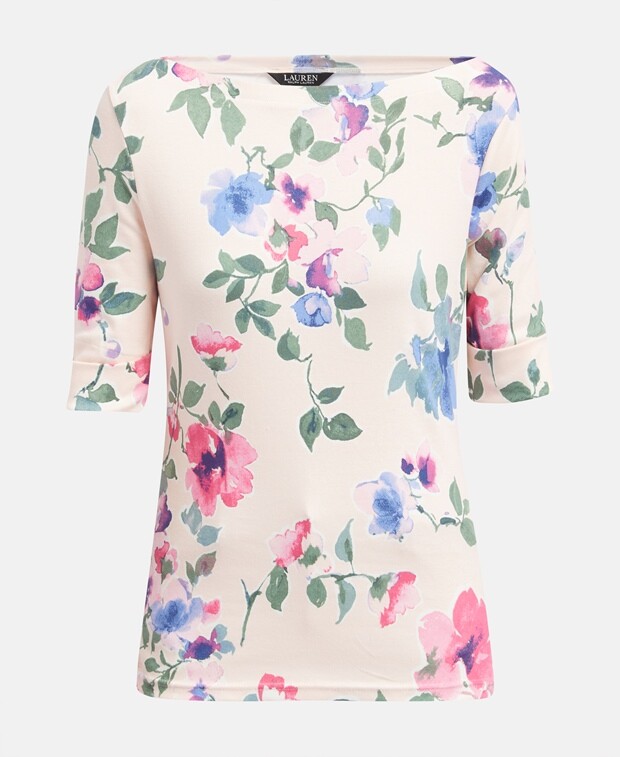 

Футболка Lauren Ralph Lauren, розовый