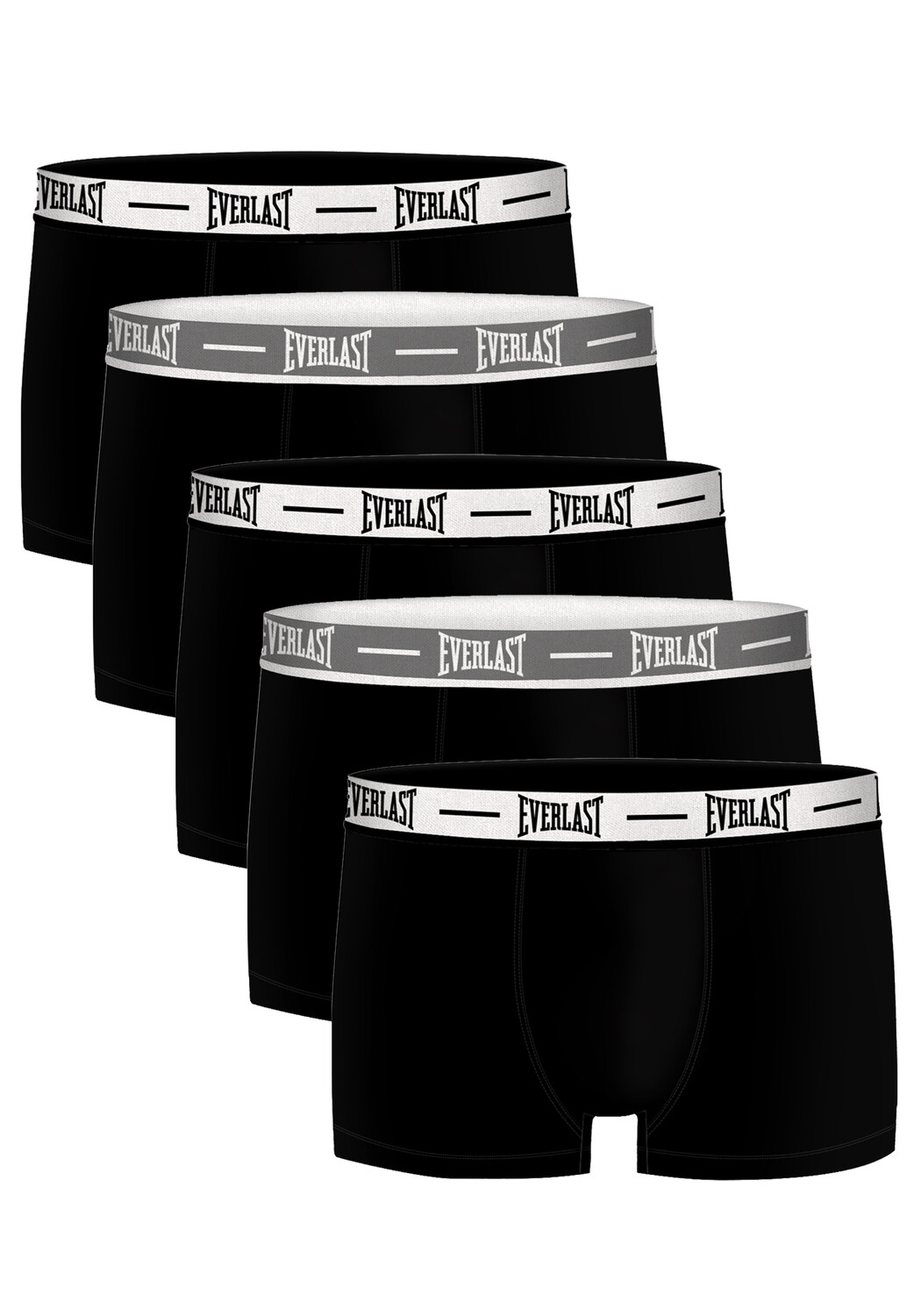 

Боксеры Everlast Boxershorts Sport Boxer 5P, цвет 415 - White/Black/Grey