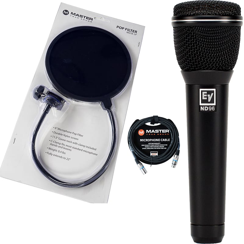 Кардиоидный динамический вокальный микрофон Electro-Voice ND96 микрофон electro voice mc150