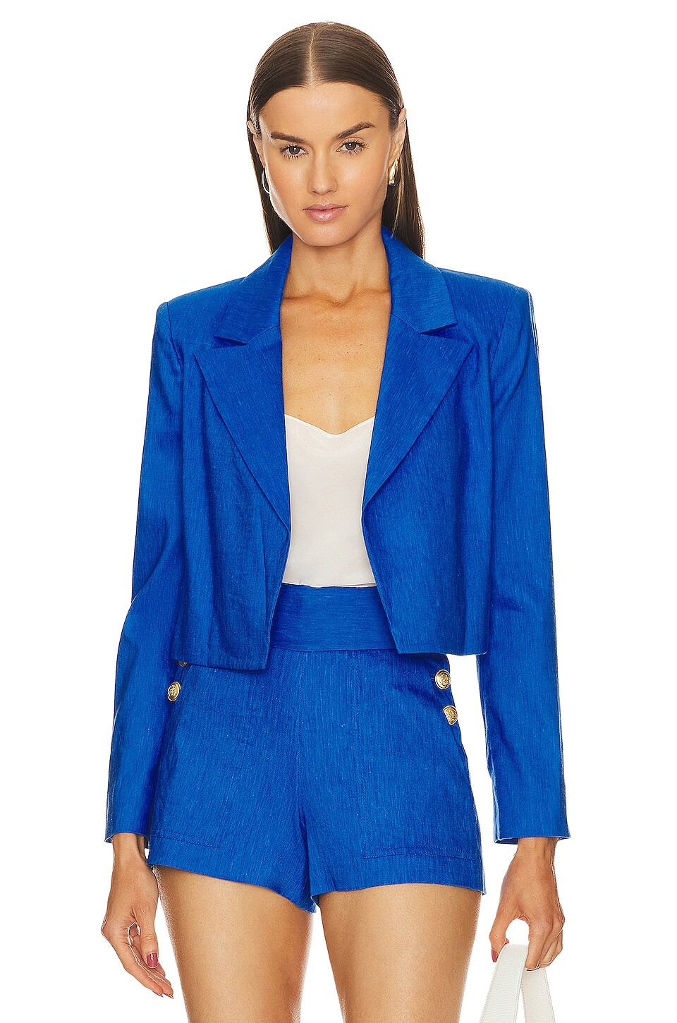 

Блейзер Alice + Olivia Denny, цвет Sapphire