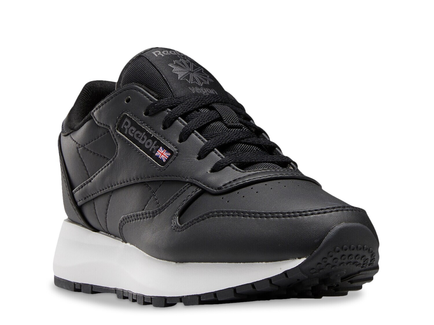 

Кроссовки Classic Vegan — женские Reebok, черный