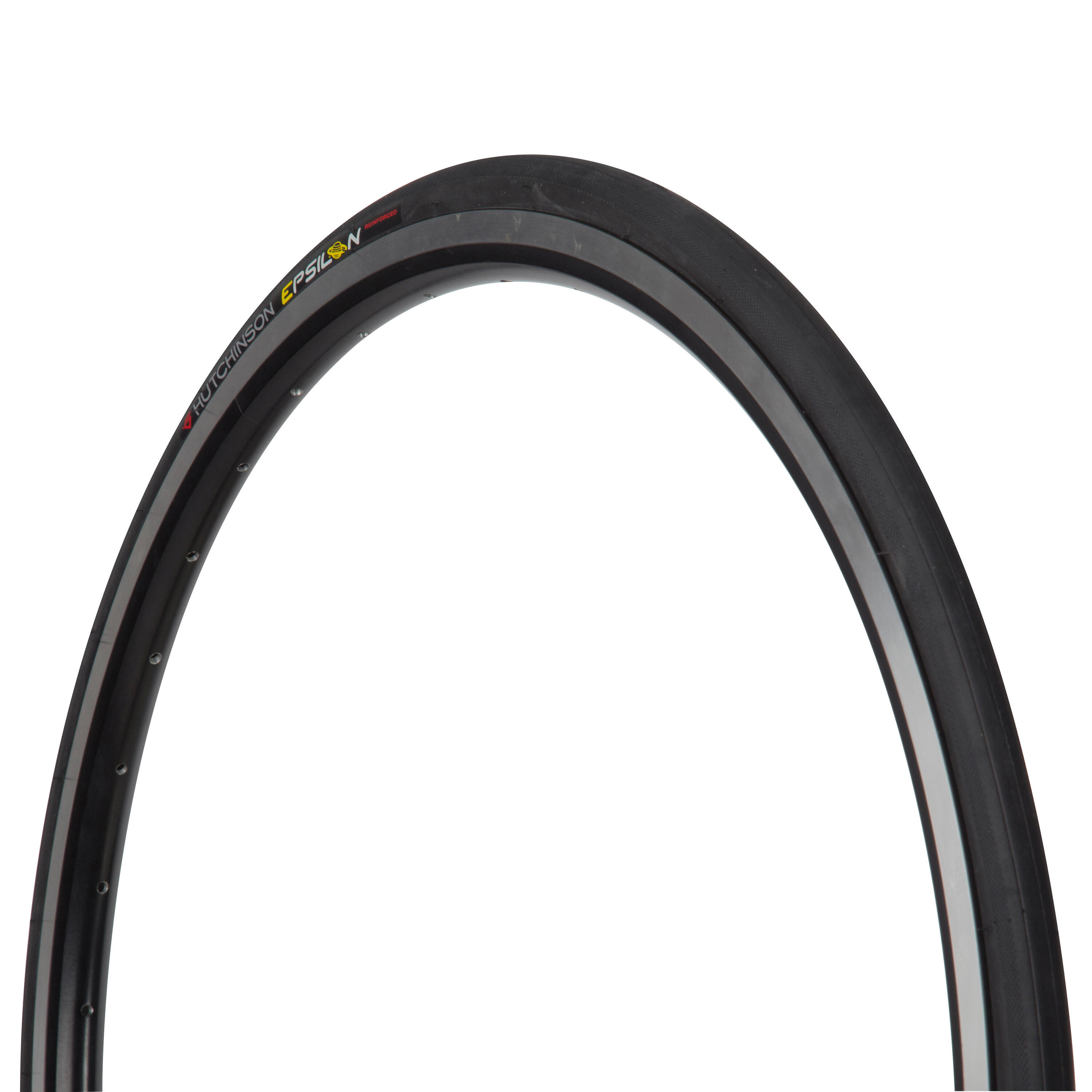 Велопокрышка складная для шоссейного велосипеда Epsilon Reinforced 700x25 (25-622) чёрно-серая HUTCHINSON 100 7 280 пяльцы круглые буковые