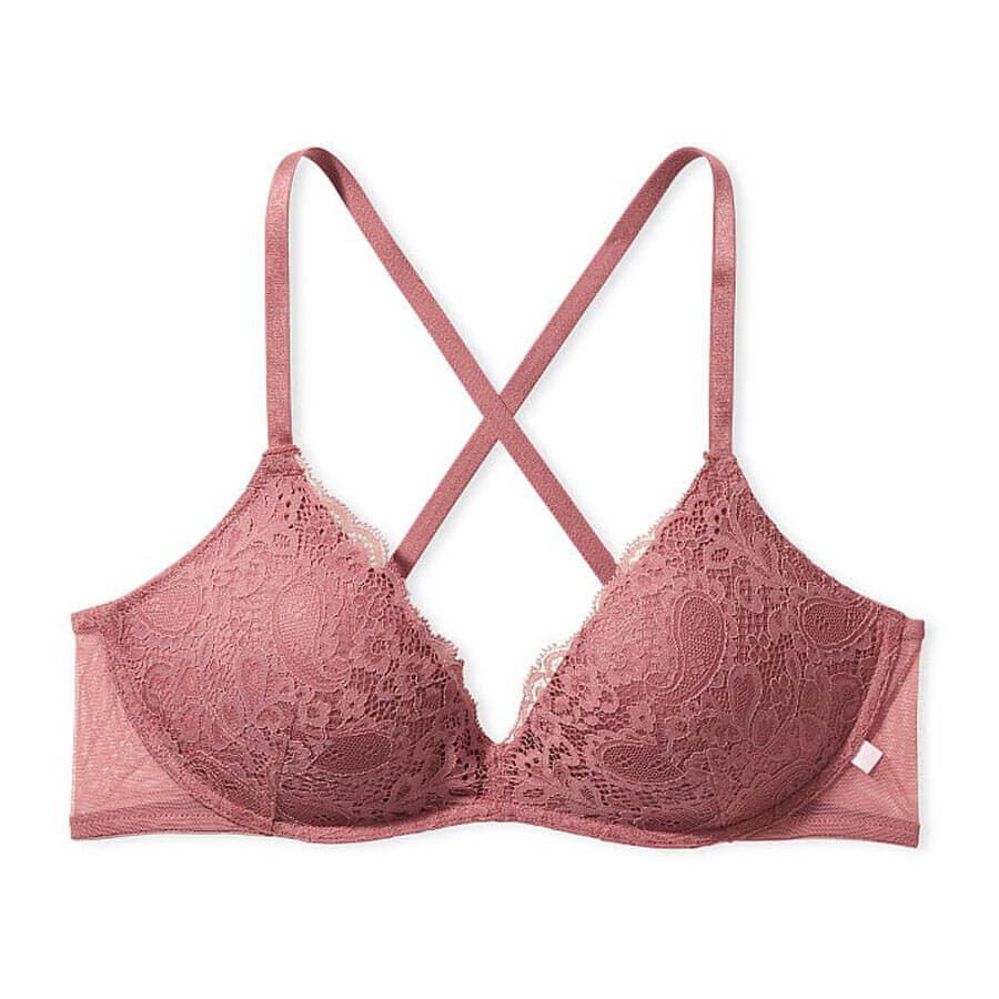 

Бюстгальтер Victoria's Secret Sexy Tee Wireless Push-Up Smooth, темно-розовый