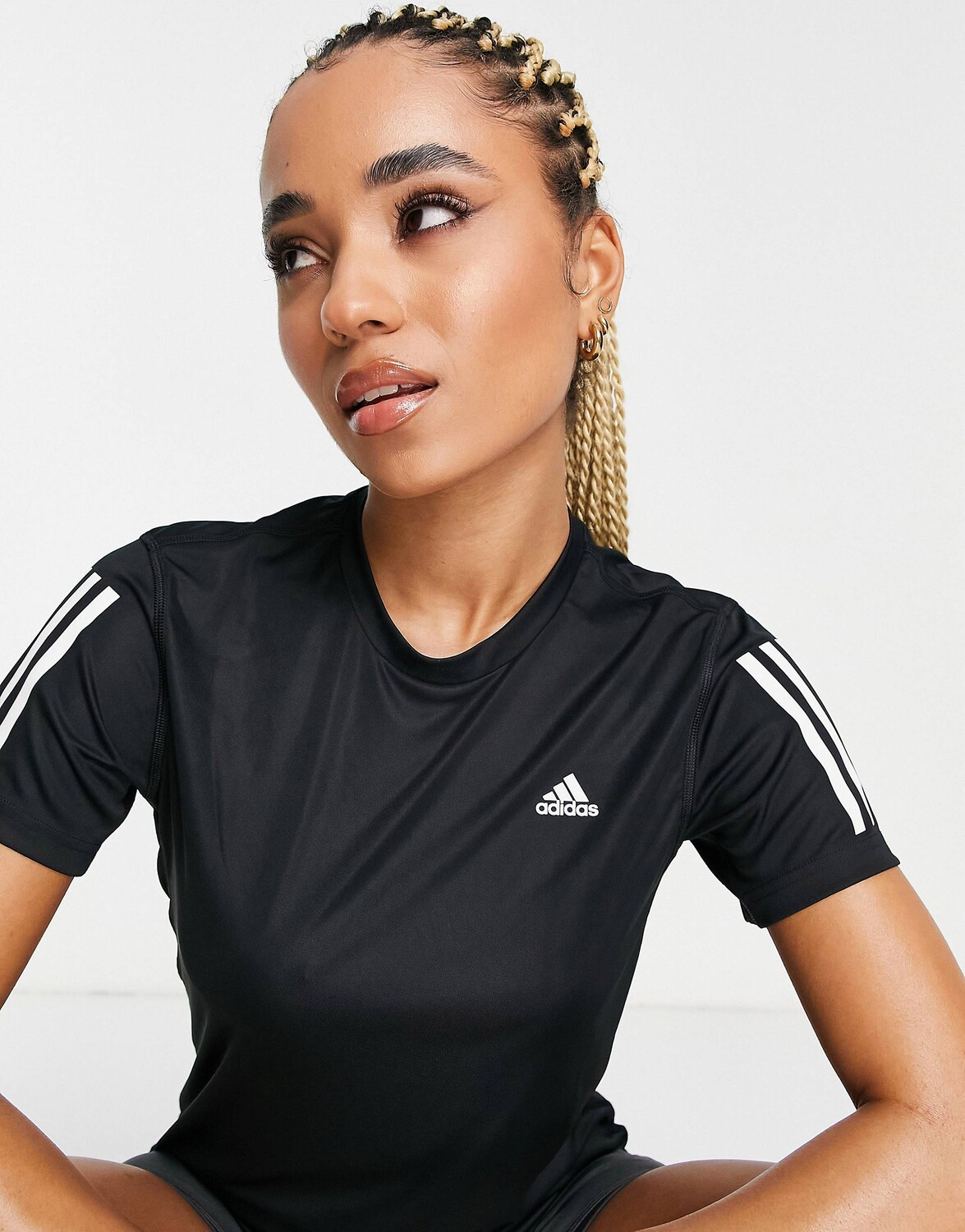 

Черная футболка adidas Running Own The Run