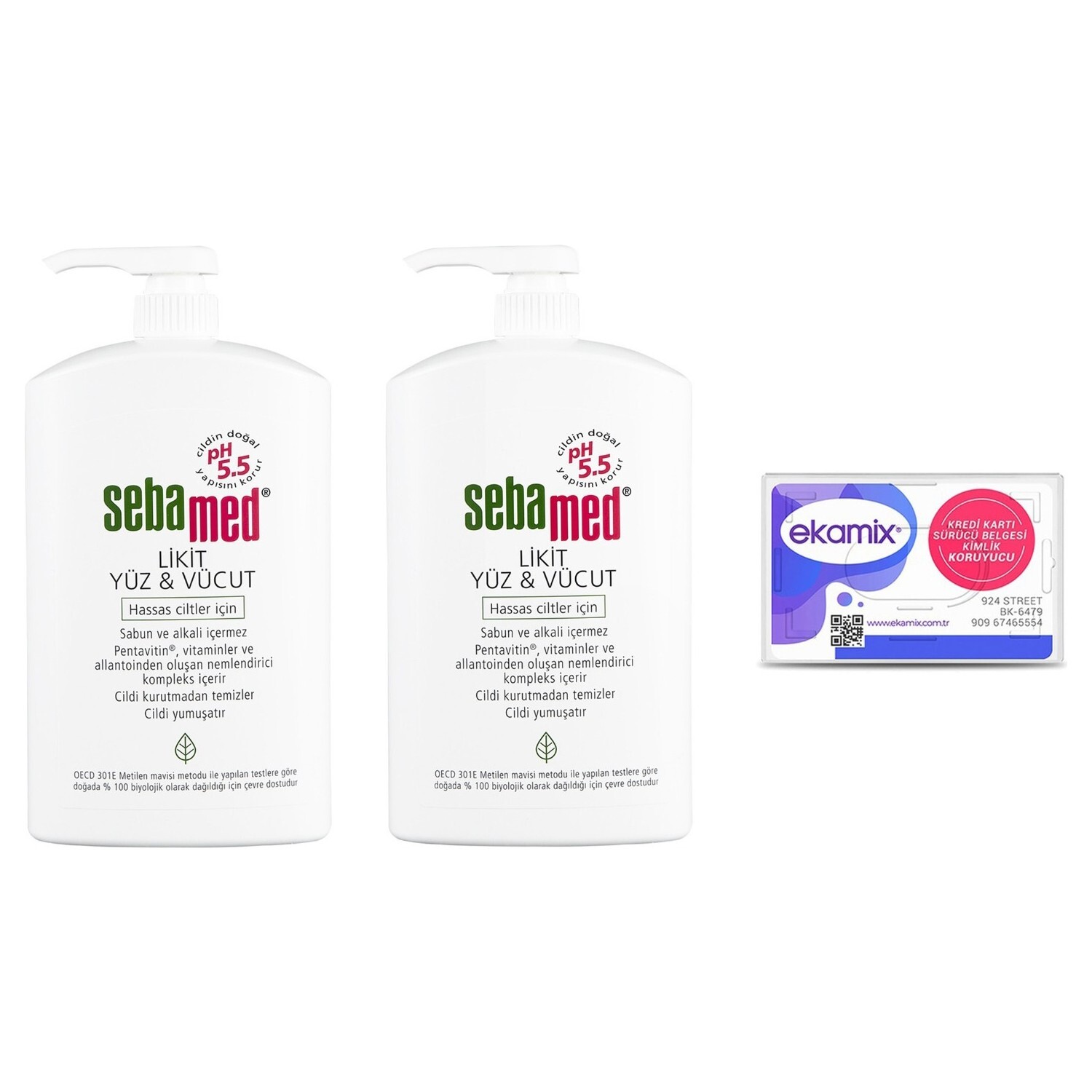 

Sebamed Liquid Face Body Cleanser 1000ML 2 Pieces