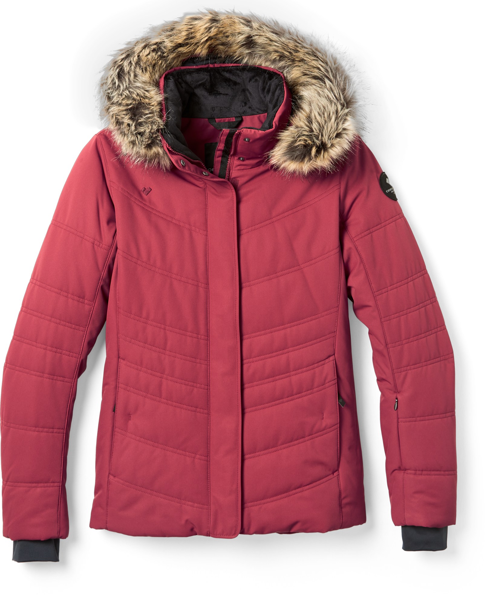 Утепленная куртка Tuscany II — женская Obermeyer, красный куртка утепленная женская demix красный