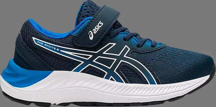 

Кроссовки pre excite 8 ps 'french blue' Asics, синий
