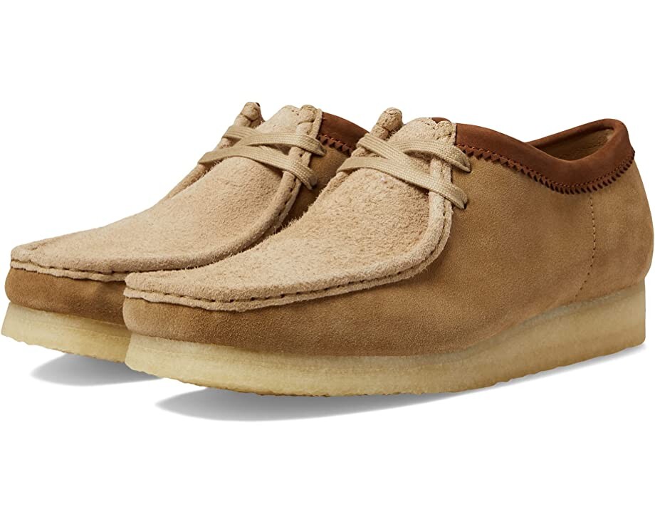 

Оксфорды Wallabee Clarks, песчаник комби