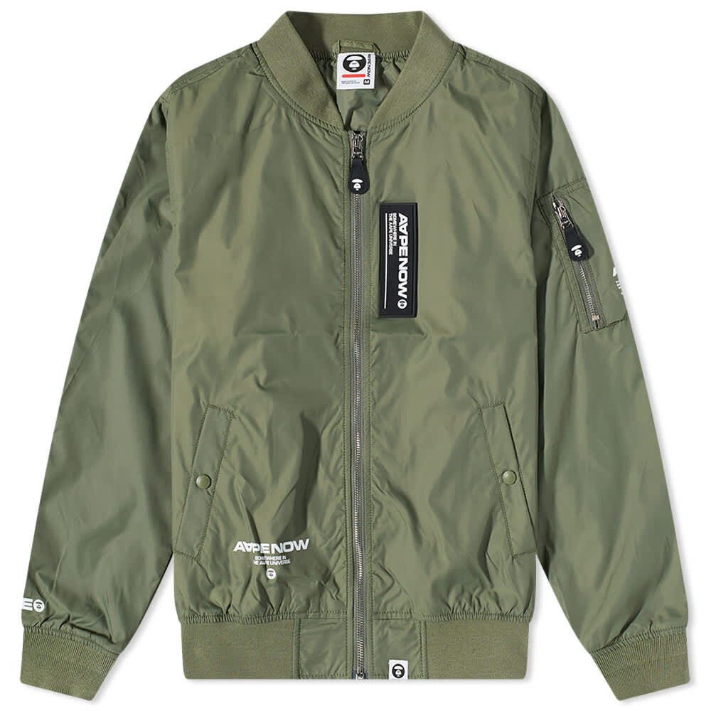 

APE AAPE Now Легкая куртка MA1 AAPE by A Bathing Ape, Серый