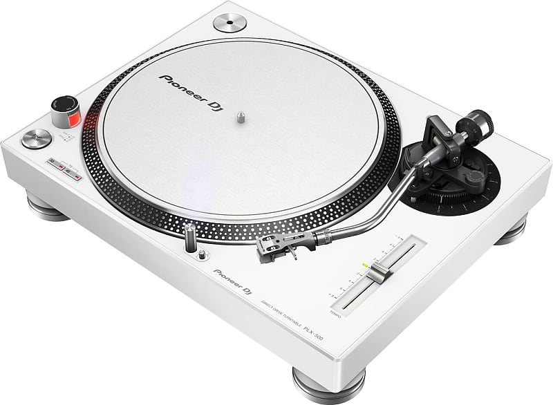 PIONEER DJ PLX-500-W Профессиональный проигрыватель, белая отделка PIONEER DJ PLX-500-W Professional Turntable, Finish цена и фото