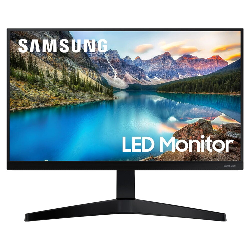 Монитор Samsung T37F, 24, 1920x1080, 75 Гц, IPS, черный монитор samsung 23 8 f24t350fhc ips lf24t350fhcxzw