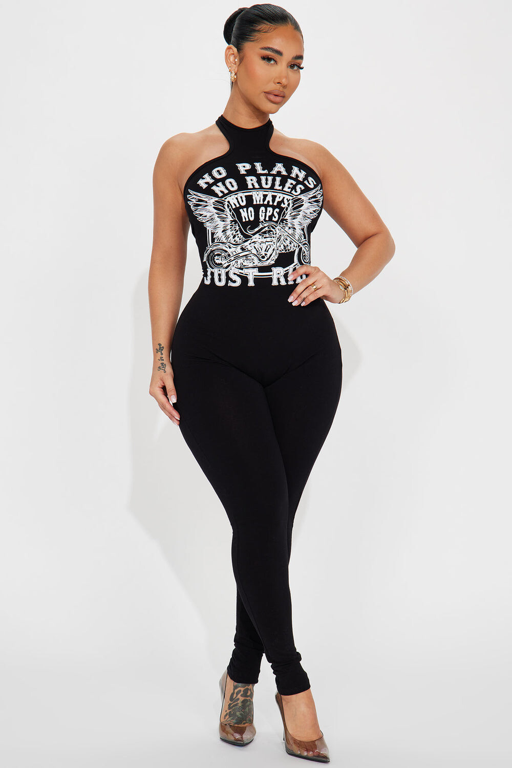 

Комбинезон Fashion Nova DT3845, черный