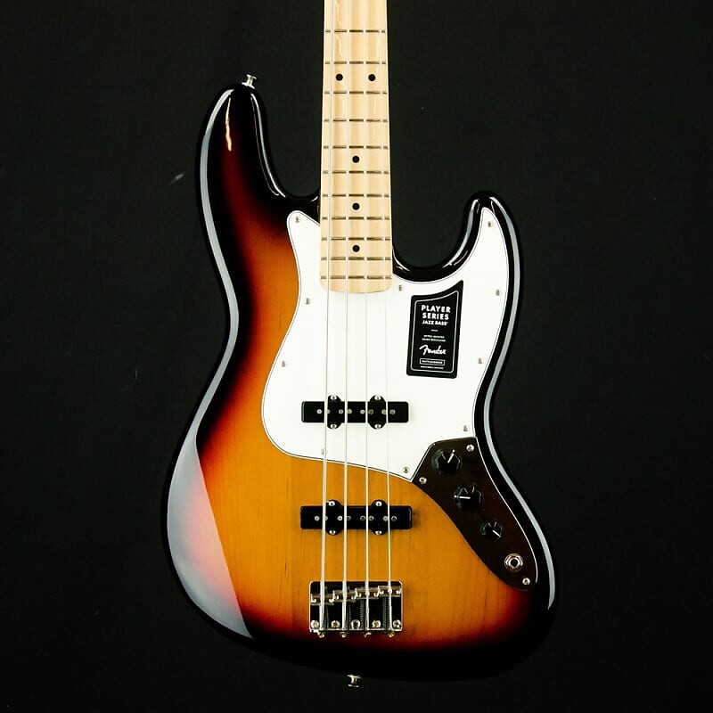 

Fender Player Jazz Bass, кленовый гриф, 3 цвета Sunburst 0149902500