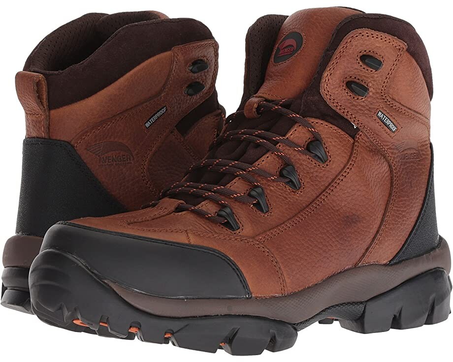 

Ботинки A7244 Composite Safety Toe Avenger Work Boots, коричневый