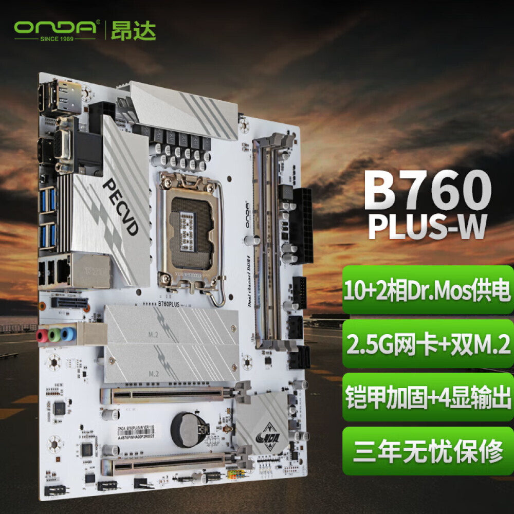 

Материнская плата Onda B760PLUS-W