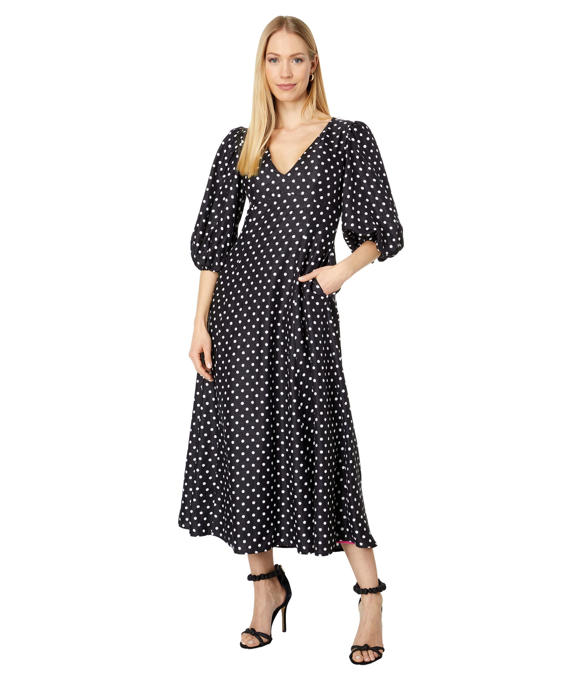 Платье Kate Spade New York, Harmony Dot Clique Dress