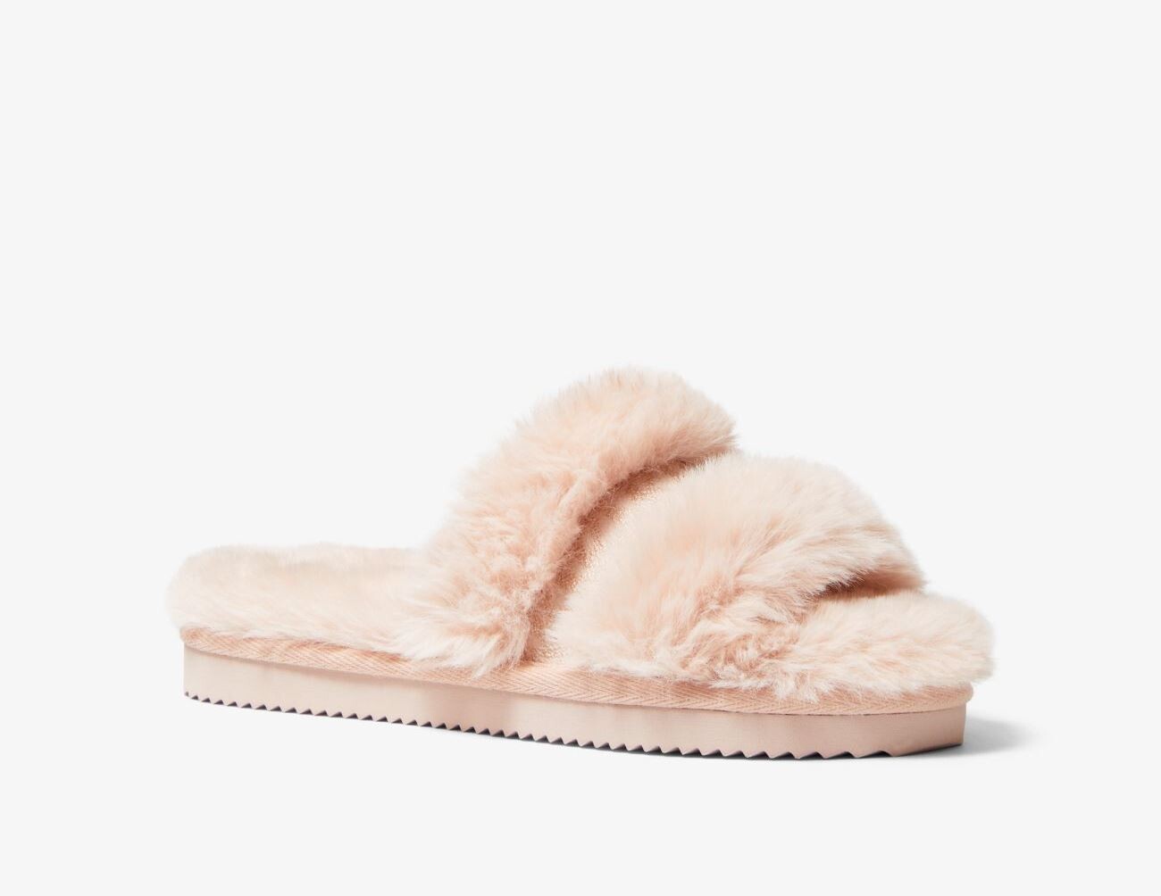 

Шлепанцы Michael Kors Scarlett Faux Fur Slide, персиковый
