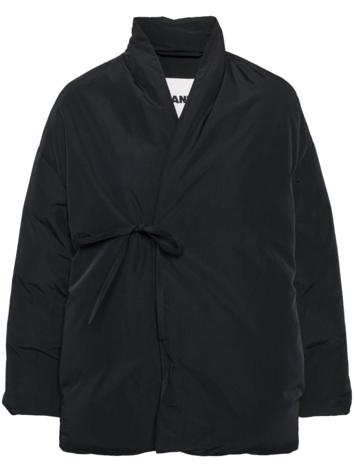 

Утепленная куртка Jil Sander с завязками, черный