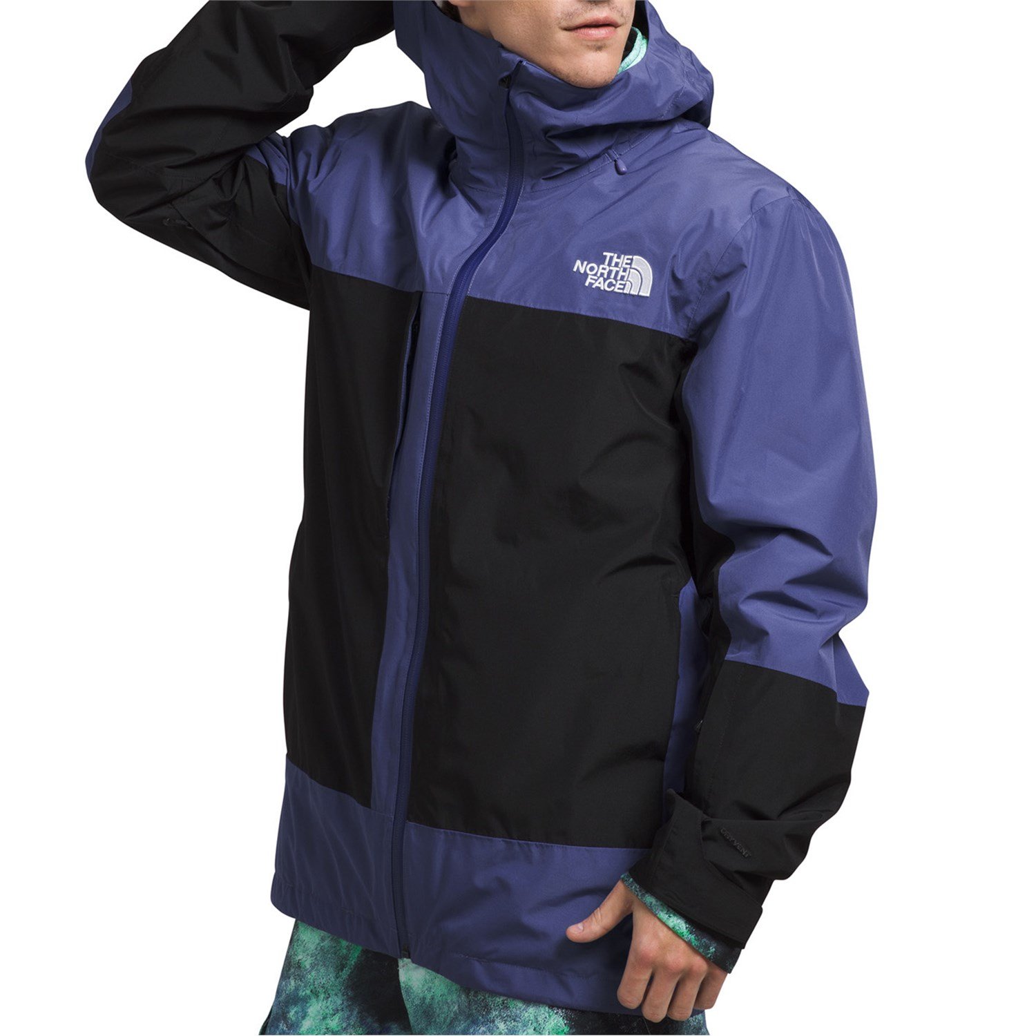 Куртка The North Face ThermoBall Eco Snow Triclimate, цвет Cave Blue куртка thermoball eco snow triclimate мужская the north face черный